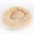 Round Small Dog Plush Bed